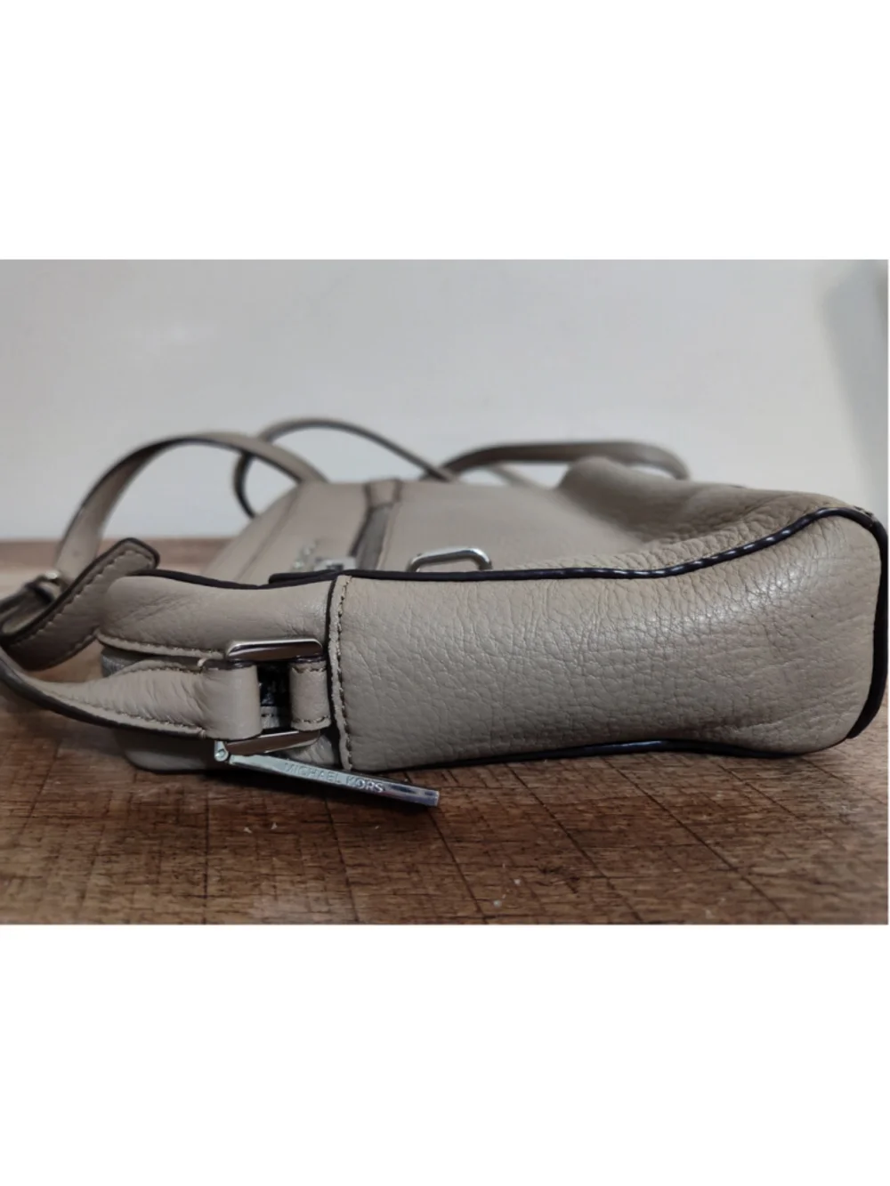 Women's Michael Kors Crossbody Bag One Size Taupe Silver